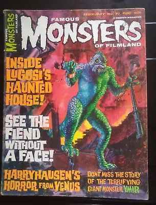 Famous Monsters Of Filmland No. 37 • £30