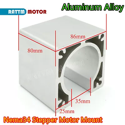 Alloy Aluminum Nema34 86 Stepper Motor Bracket Mounts Holder Support CNC Router • $11.99