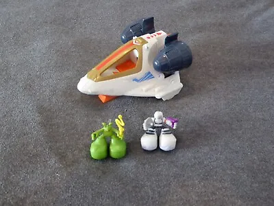 Matchbox Big Boots Space Ship Shuttle Alien Astronaut Figures Mattel 2013 Read  • $14