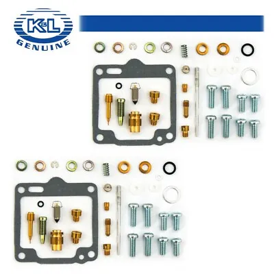 1988-98 Yamaha Carburetor Carb Repair Rebuild 2 Kits Xv1100 Xv 1100 Virago Oem • $47.98