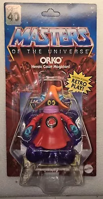 Orko 40th Anniversary Masters Of The Universe Origins Unpunched Action Figure • $38.59