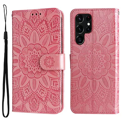 For Samsung Galaxy S20 S10 S9 S8 Wallet Leather Magnetic Flip Phone Case Cover • $16.86