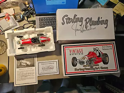 Gmp 1:18 #56 Jim Hurtubise Sterling Plumbing Dirt Champ  Nib #1017 Of 2598 • $91.99