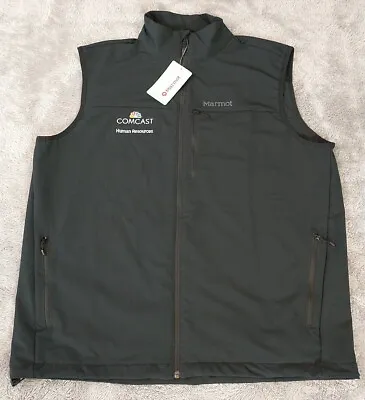 Marmot Tempo Vest Comcast Human Resources Employee Vest Size XXL Black • $44