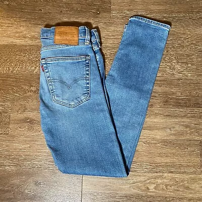 Levi’s Mens 519 Premium Light Blue W28 L29 Slim Stretch Jeans • £22.50