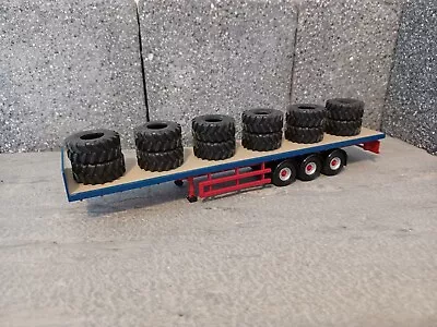 £14.99 • Buy Code3 , 1/50 Scale Rubber Tyre Load     X12  #trailer Not Included#