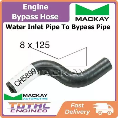 Engine Bypass Hose Fits Mazda E2000 2.0L 4Cyl FE • $60.38