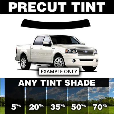Precut Window Tint For Chevy 1500 Standard Cab 88-98 (Sunstrip Any Shade) • $17.06