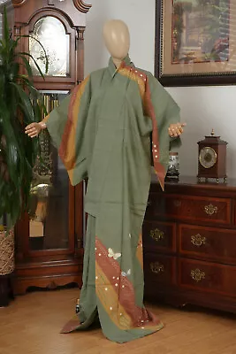 Dear Vanilla Japanese Kimono Women's Robe Gown Authentic Made In Japan Vintage • $52