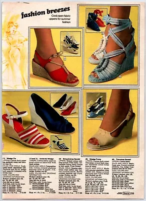 Disco Platform Shoes Clogs Boots Print Ads Clippings 1970'S VINTAGE  • $35.39