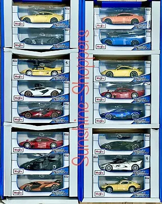 Maisto Diecast Special Edition 1:18 Scale Boxed Multiple Models - Free Shipping • $40.99