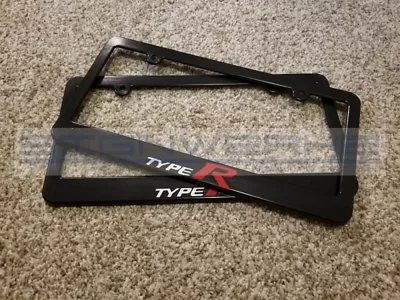 Honda Civic Type R License Plate Frame Racing Vtec FK2 FK8 2 Colors - Pair • $26.99