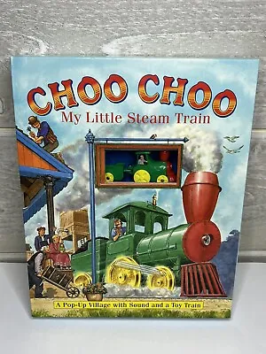 $40.90 • Buy Vintage 1997 Choo Choo My Little Steam Train Pop-Up Village W/ Working Toy Train
