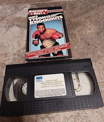 1989 Vintage Boxings Best Mike Tyson History Greatest Knockouts VHS Tape Tested • $9.99