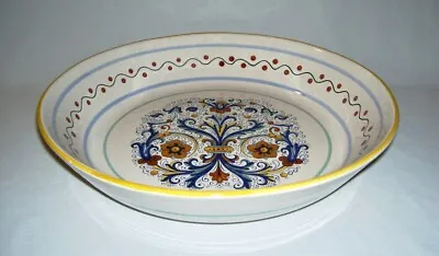 WILLIAMS SONOMA ~ Beautiful Early Model Large PASTA BOWL By DERUTA ~ Italy • $32