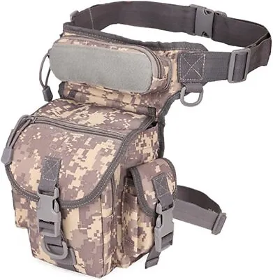 Metal Detecting Pouch Tactical Bag Military Waist Motorcycle Backpack Hunting • $31.15