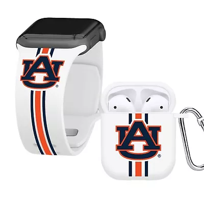 Auburn Tigers HD Apple Watch Band And AirPods 1 & 2 Combo Package • $44.99