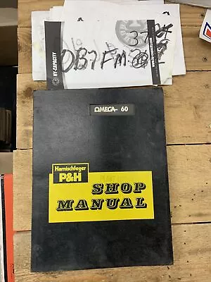 Harnishfeger P&H Omega 60 Crane Factory Shop Service Repair  Manual • $148.89