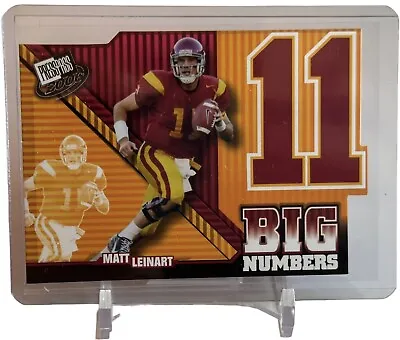 2006 Press Pass Big Numbers Matt Leinart Card #BN25 W/Top Loader • $1.75