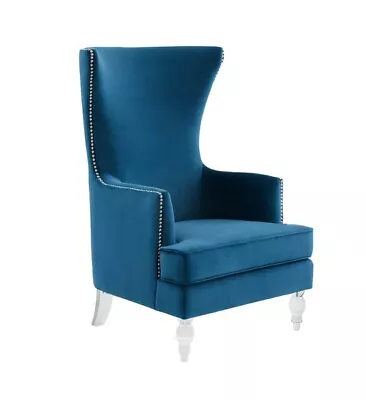 Safavieh Geode Modern Wingback Chair Reduced Price 2172710787 SFV4745D • $628