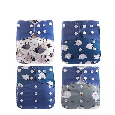 Reusable Nappy Washable Baby Cloth Modern Nappies Waterproof Bulk Diaper Insert • $7.99