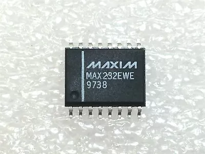 Max232ewe Maxim Max232cwe Ic Txrx 2/2 Full Rs232 Ext Temp 16soic Smd 6 Pieces • $13.50