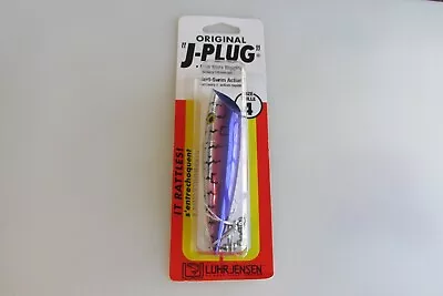 Drawer #45 Luhr Jensen #4 J-Plug Rattle Salmon Plug New In Package • $17.95