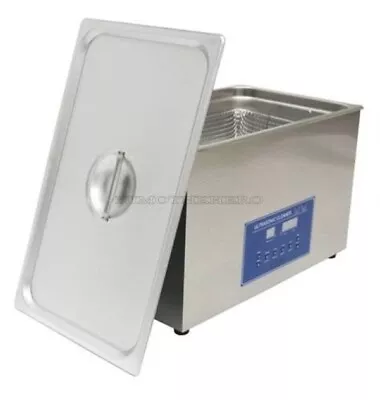 Dual Double Digital Ultrasonic Cleaner Frequency 28/40KHZ 30L Cleaning Machin Nm • $1147.20