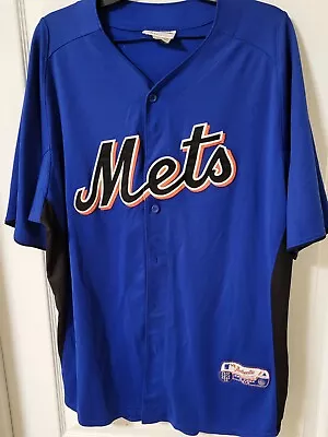 New York Mets Authentic Majestic Batting Practice Jersey • $40