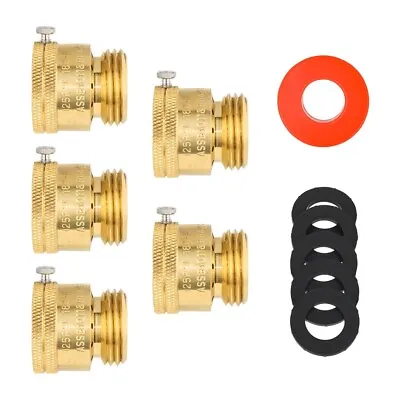 5 PCS 3/4  Anti Siphon Vacuum Breakers Backflow Preventer  With Tape 4 Washers • $23.99