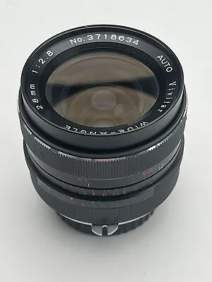 Vivitar 28mm F/2.8 Non AI Lens For Nikon Interchangeable Mount. TX • $44.99