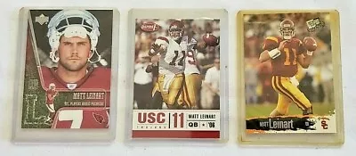 2006  Matt Leinart  NFL & Collegiate Upper Deck/Aspire/Press Pass Cards • $23.99