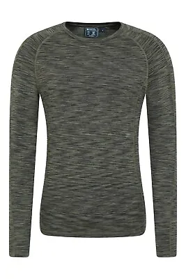 £24.99 • Buy Mountain Warehouse Ascend Men's Bamboo Base Layer Top Long Sleeve Round Neck Tee