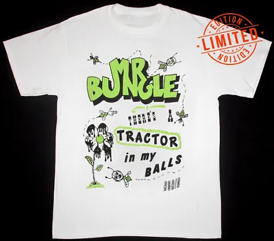 Mr.Bungle Graphic T-Shirt Short Sleeve Cotton White Men Size ST2385 • $8.95