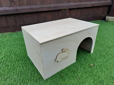 New Design Large Size Rabbit House/shelter/hide (fully Assembled ) ( Hutch Size) • £29.25