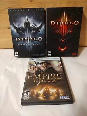 Diablo 3 Reaper Of Souls/Diablo/Empire Total War • $25