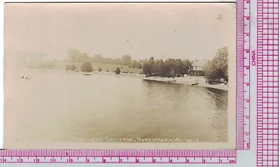 Photo Postcard Vermont North Hero Plumley's Cottage Sent 1921 • $16