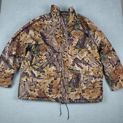 Vintage Cabelas Jacket Mens 2XL Tall Camo Goretex Whitetail Heavy Weight Hunting • $129.88