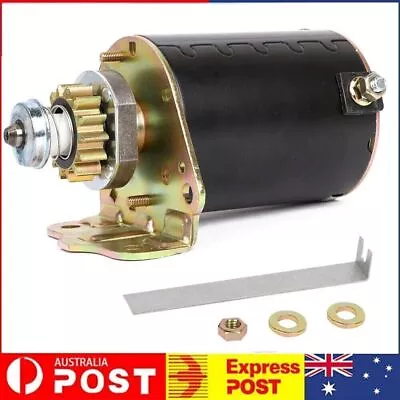 AU Starter Motor Replace For Briggs & Stratton 7 To 18HP Ride On Lawn Mower 14 T • $51.77