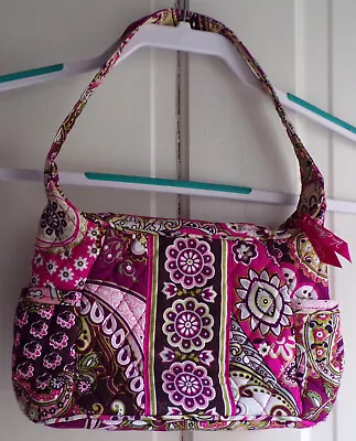 Vera Bradley Very Berry Paisley Small Shoulder Purse • $17.99