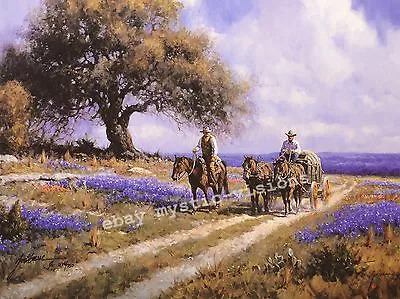 SWEET SMELL OF SPRING Martin Grelle CANVAS Signed Numbered W/coa Western Art • $99.99