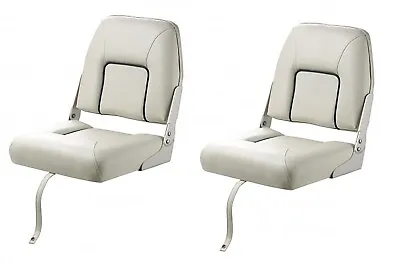 Pair Of Vetus Folding Boat Seats 'First Mate' - White • £129