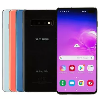 $199 • Buy Samsung Galaxy S10+ Plus Factory Unlocked Verizon AT&T T-Mobile Cricket Open Box