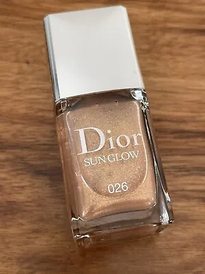 Dior Nail Polish 026 SUN GLOW Limited Edition .. NEW • $19.95