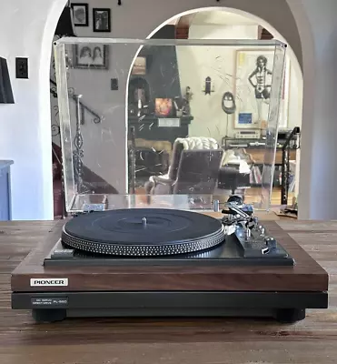 Vintage Pioneer PL-55D DC Servo DD Turntable In Excellent Working Condition READ • $249.99