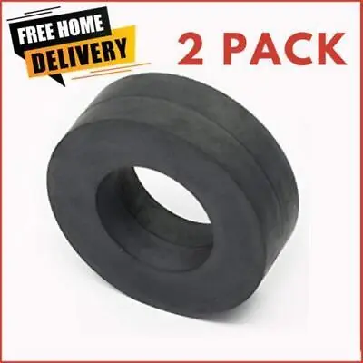 2 Pack Ceramic Ring Magnets Ferrite Strong Magnetic Material Free& Fast Shipping • $5.49