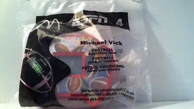 2004 McDONALD'S HAPPY MEAL TOY ESPN #4 MICHAEL VICK ELECTRONIC FOOTBALL GAME • $2.99
