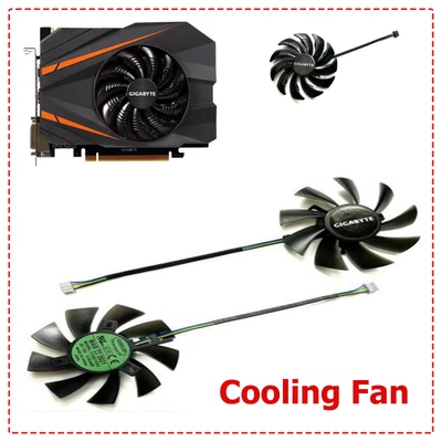 $17.59 • Buy EM-single Fan Cooling Fan For Gigabyte GTX1060 1070 1080Mini ITX Replacement
