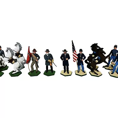 Studio Niena St. Petersburg Russia American Civil War Chess Set Tin Soldiers • $299.97