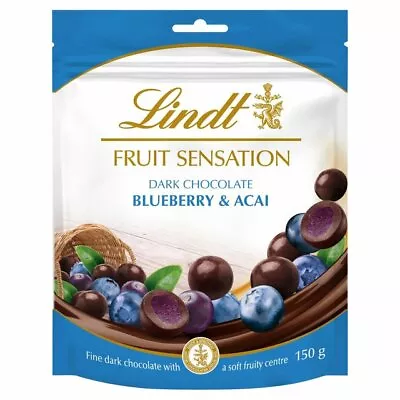 Lindt Fruit And Crispy Sensations Dark And Milk Chocolate Collection • £9.95